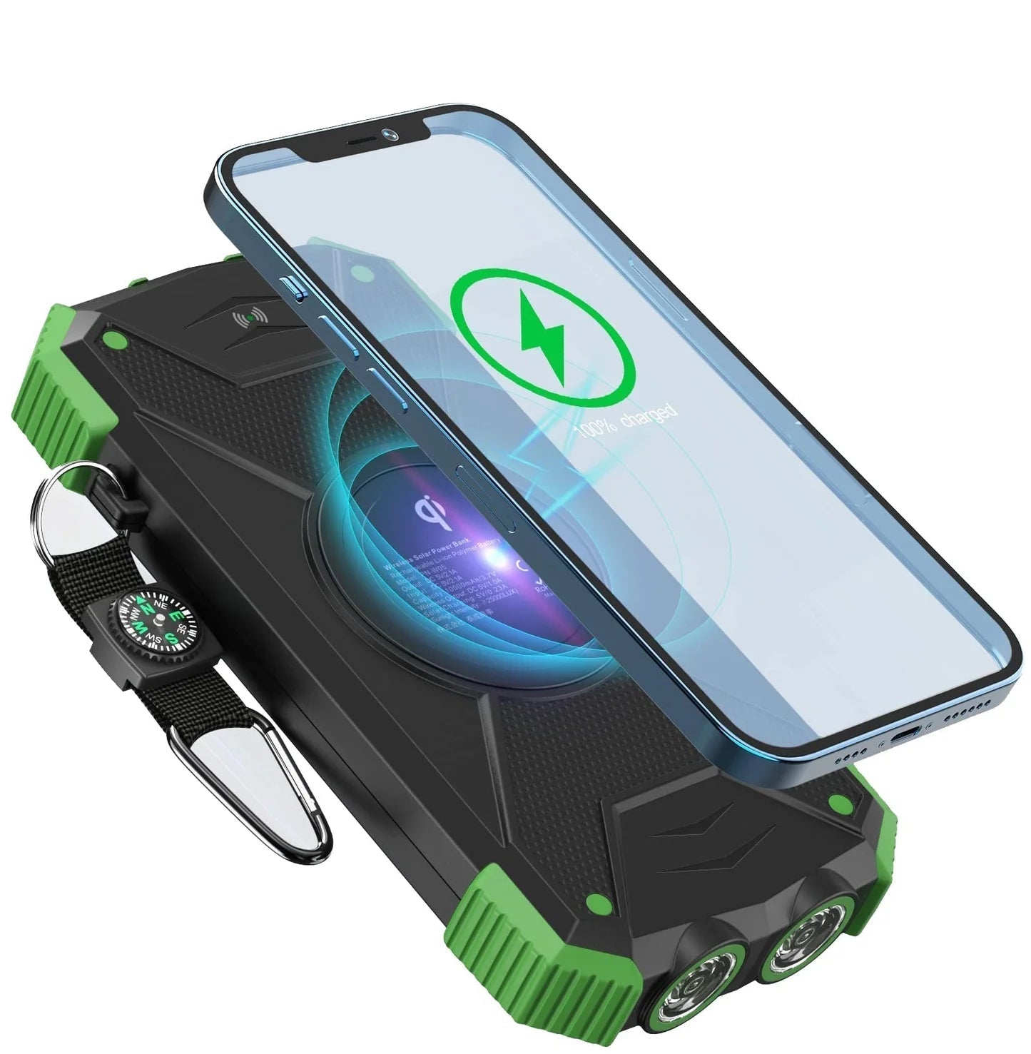 Chargeur solaire haute capacité 20000mAh 2023