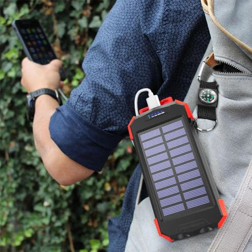 Chargeur solaire haute capacité 20000mAh 2023