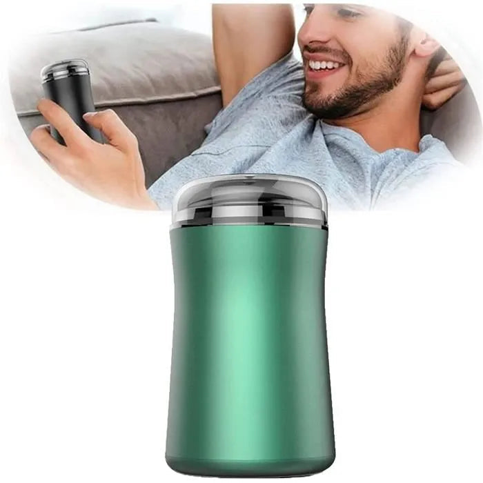 Mini rasoir électrique portable, couteau, visage, barbe, tondeuse à cheveux 2023